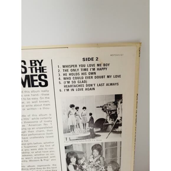 Vintage 1965 More Hits By The Supremes Vinyl Record TESTED WORKS - Picture 5 of 12